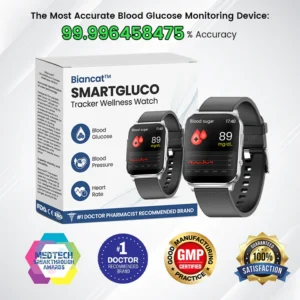 Biancat™ SmartGluco Tracker Wellness Watch image Biancat™ SmartGluco Tracker Wellness Watch