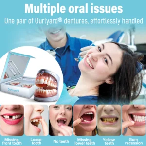 ✅Official Store | Ourlyard® Silicone Full Denture Set⚕️Recommended by the American Dental Association (ADA)