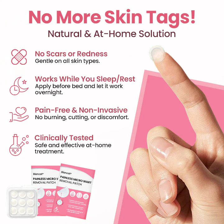 Biancat® Painless Micro Wart Removal Patch image Biancat® Painless Micro Wart Removal Patch - Image 9