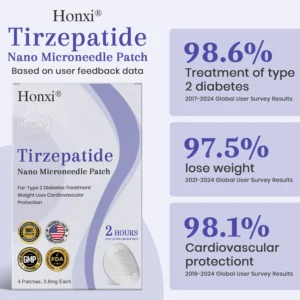 Honxi® NIDDK Tirzepatide Namo Microneedle Patch image Tirzepatide Namo Microneedle Patch