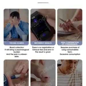 Hermsa™ Precision Noninvasive Bluetooth Blood Glucose and Ketone Testing Medical Device + Exclusive GiftHermsa™ Precision Noninvasive Bluetooth Blood Glucose and Ketone Testing Medical Device + Exclusive Gift