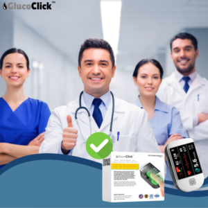 GlucoClick™ Pulse Oximeter | Manage your diabetes 24/7 without needles