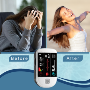 GlucoClick™ Pulse Oximeter | Manage your diabetes 24/7 without needles
