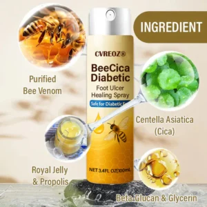 CVREOZ® DiaCure Bee Venom & Centella Diabetic Foot Ulcer Spray image CVREOZ® DiaCure Bee Venom & Centella Diabetic Foot Ulcer Spray