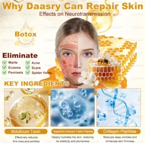 Daasry® "Golden Elixir" Botox Bee Venom Skin Restoration Cream image Daasry® "Golden Elixir" Botox Bee Venom Skin Restoration Cream