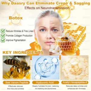 Daasry® "Golden Elixir" Botox Bee Venom Skin Restoration Cream image Daasry® "Golden Elixir" Botox Bee Venom Skin Restoration Cream