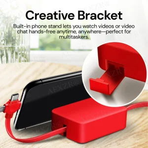 AEXZR® 3-in-1 Charging Cable Roll