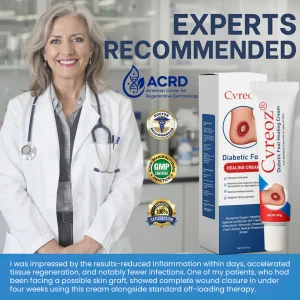 Cvreoz® Diabetic Foot Healing Cream