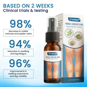 Cvreoz® Herbal Varicose Veins Treatment Spray - ✅ Clinically proven to eliminate varicose veins in just 7 days!