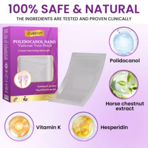 CVREOZ® Polidocanol Nano Varicose Vein Patch