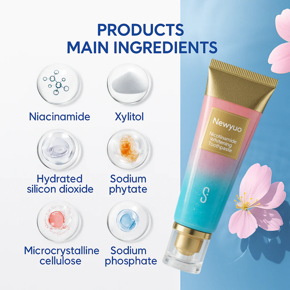 Newyuo® Nicotinamide Toothpaste image Newyuo® Nicotinamide Toothpaste