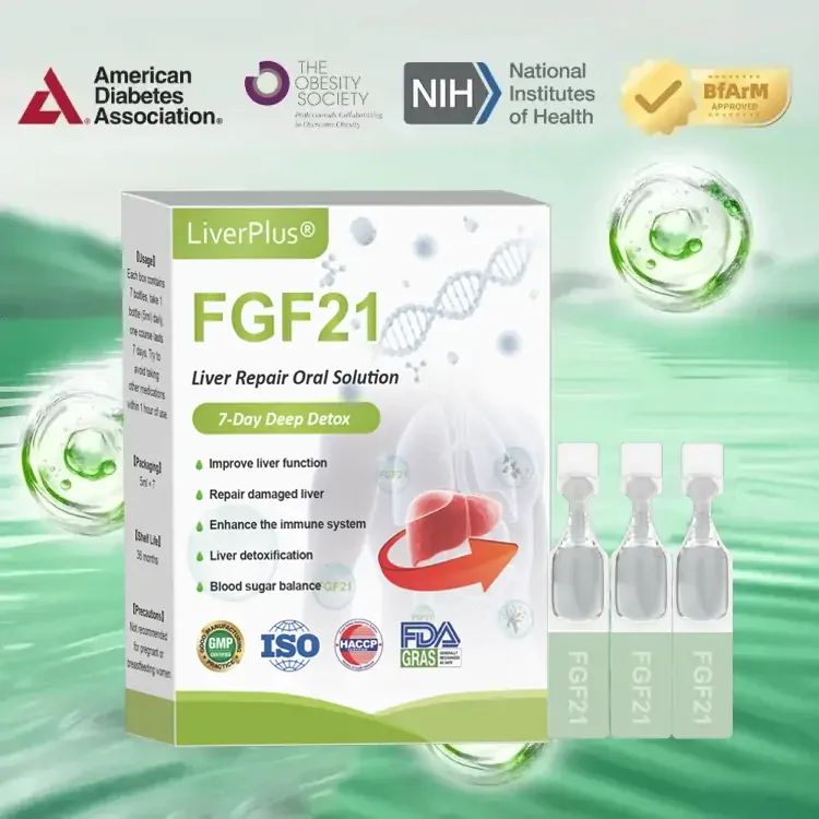 LiverPlus® FGF21 Liver Support Weight Loss Oral Solution image LiverPlus® FGF21 Liver Support Weight Loss Oral Solution