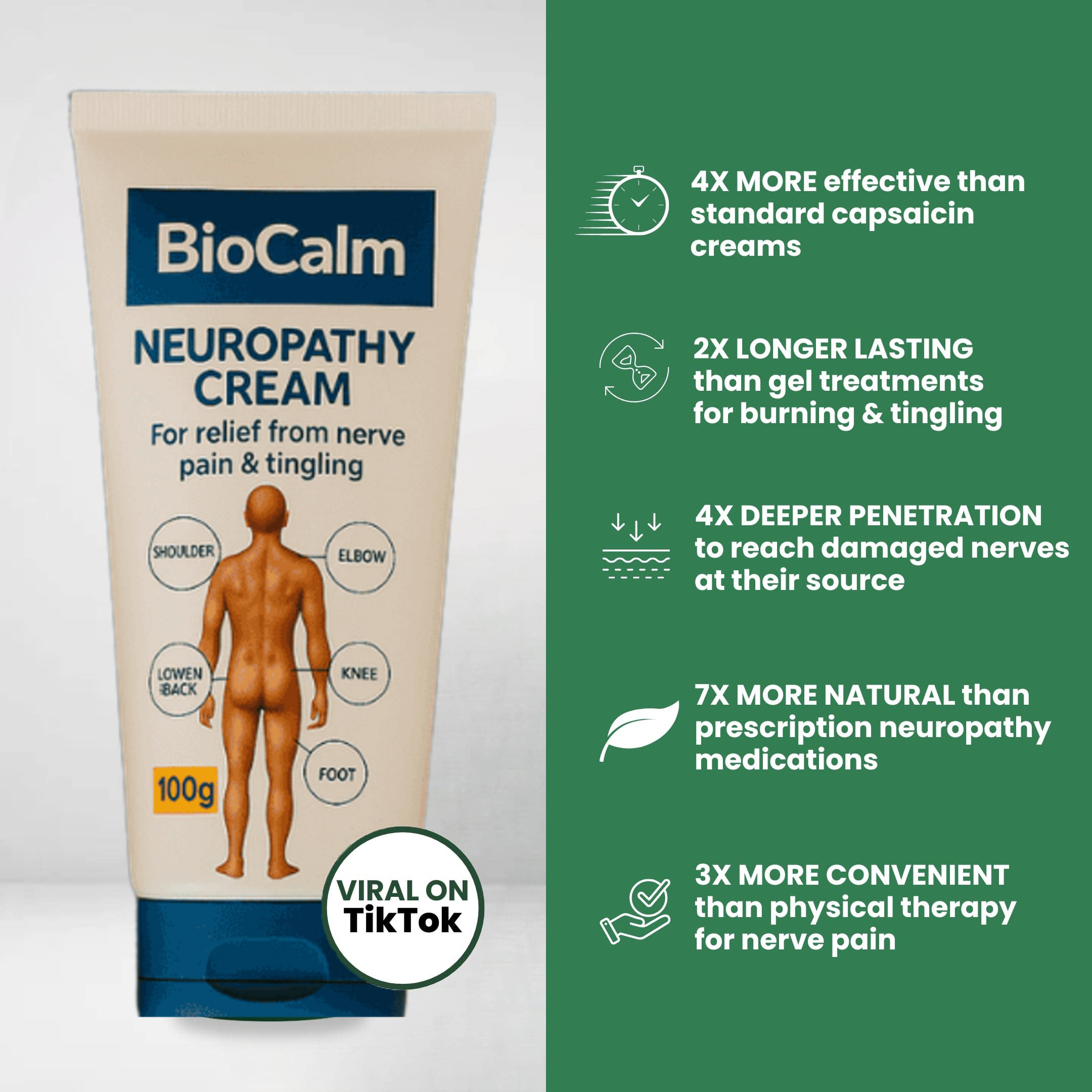 BioCalm Neuropathy Relief Cream image BioCalm Neuropathy Relief Cream