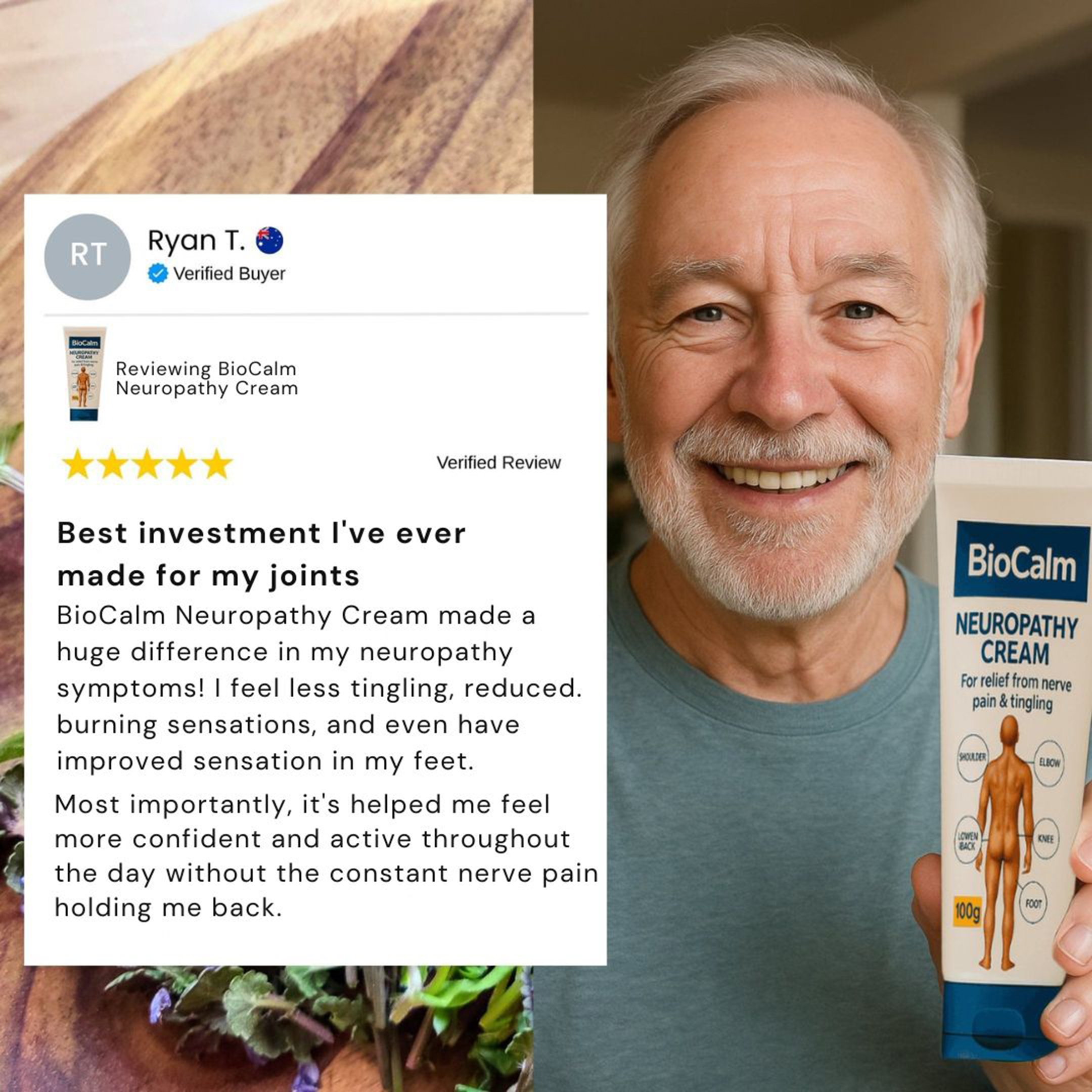 BioCalm Neuropathy Relief Cream image BioCalm Neuropathy Relief Cream