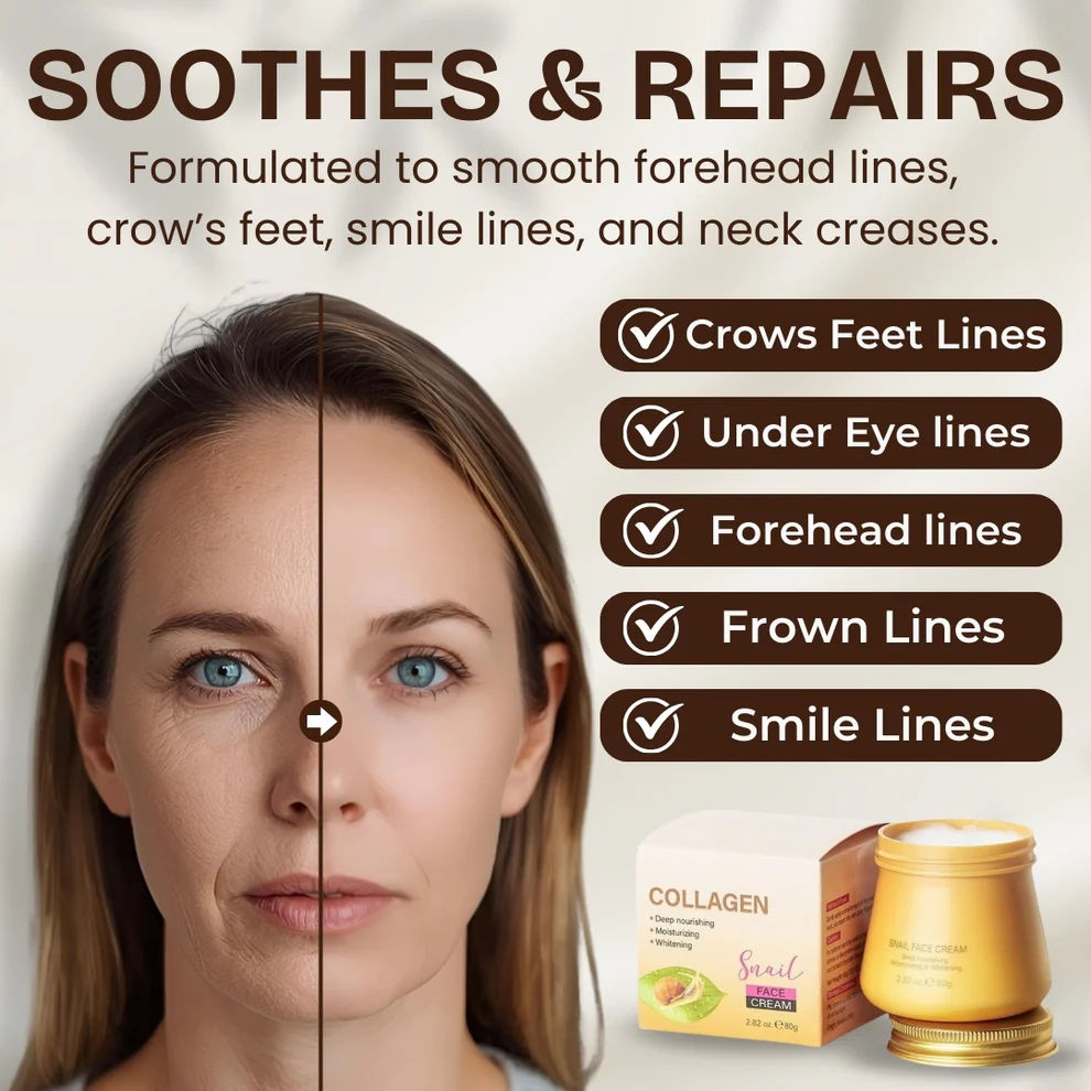 Snail Hydrating Anti-Wrinkle and Rejuvenating Cream image Snail Hydrating Anti-Wrinkle and Rejuvenating Cream