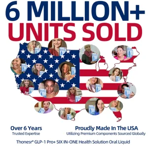 Thonesr® GLP-1 Pro+ Six in One Health Solution Oral Liquid image Thonesr® GLP-1 Pro+ Six in One Health Solution Oral Liquid