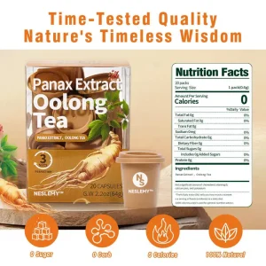 Panax Extract HERBAL Tea Energy & Strength Tea image Panax Extract HERBAL Tea Energy & Strength Tea