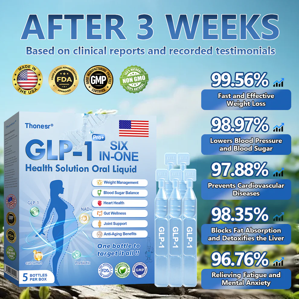 Thonesr® GLP-1 Pro+ Six in One Health Solution Oral Liquid image Thonesr® GLP-1 Pro+ Six in One Health Solution Oral Liquid