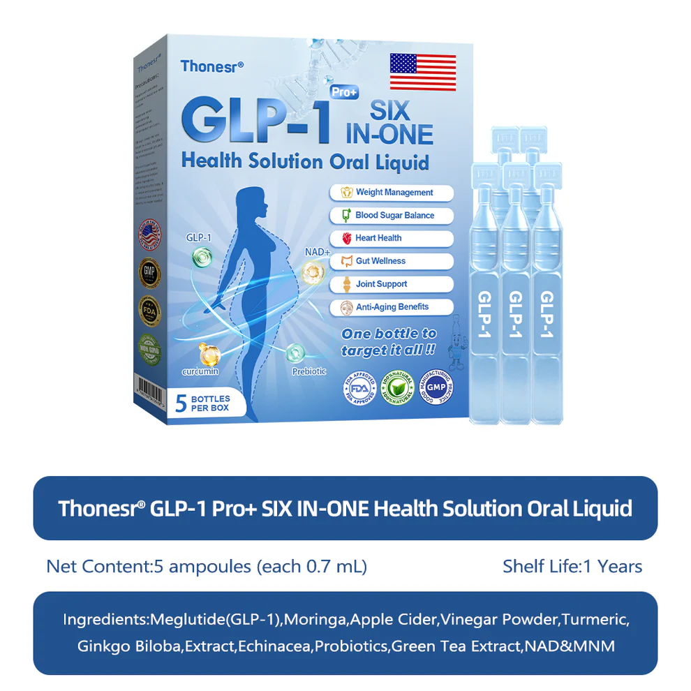 Thonesr® GLP-1 Pro+ Six in One Health Solution Oral Liquid image Thonesr® GLP-1 Pro+ Six in One Health Solution Oral Liquid
