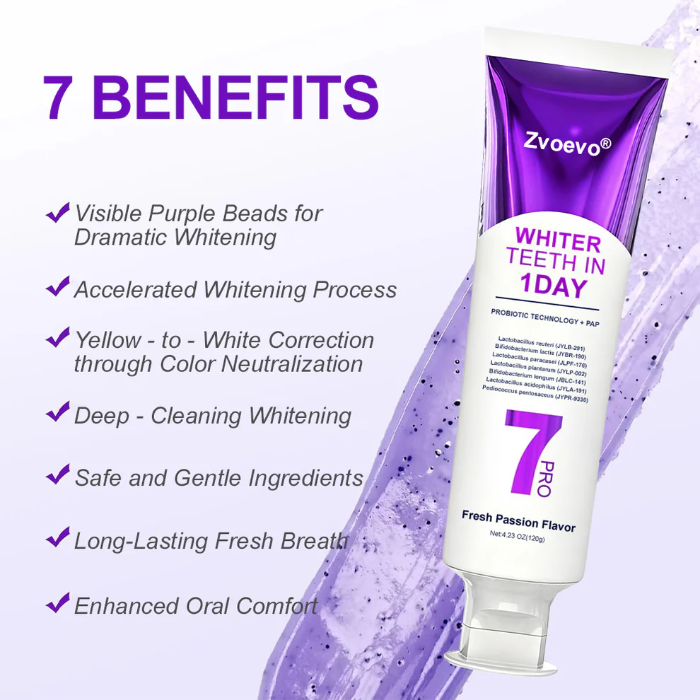 Zvoevo® New 7-Pro Intensive Toothpaste image Zvoevo® New 7-Pro Intensive Toothpaste