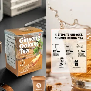 NESLEMY™ Ginseng Oolong Wellness Tea image NESLEMY™ Ginseng Oolong Wellness Tea