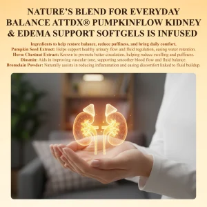ATTDX® PumpkinFlow Kidney & Edema Support Softgels image ATTDX® PumpkinFlow Kidney & Edema Support Softgels