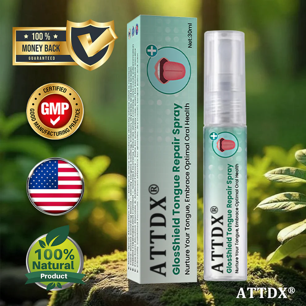 ATTDX® GlosShield Tongue Repair Spray image ATTDX® GlosShield Tongue Repair Spray