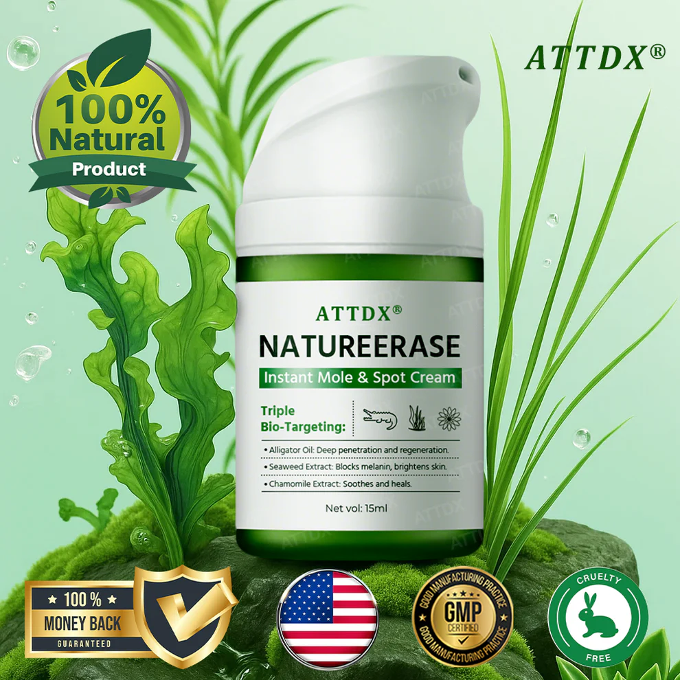 ATTDX® NatureErase Instant Alligator Oil Mole & Spot Cream image ATTDX® NatureErase Instant Alligator Oil Mole & Spot Cream