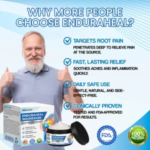 Seurico™ EnduraHeal Magnesium Pain Relief Cream image Seurico™ EnduraHeal Magnesium Pain Relief Cream