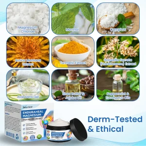 Seurico™ EnduraHeal Magnesium Pain Relief Cream image Seurico™ EnduraHeal Magnesium Pain Relief Cream