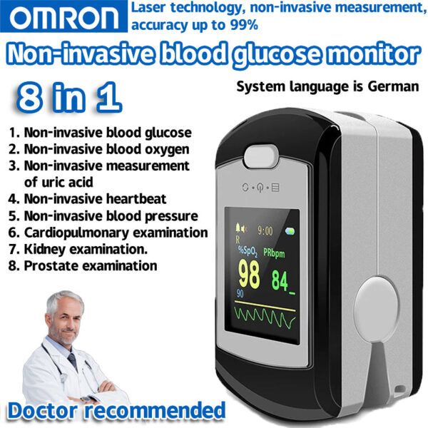 Odeiun™ SpectraEye Color Changing Drops Pro image Omron 8-in-1 non-invasive blood glucose meter