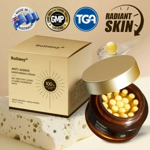 Rolimey® Anti-Aging Moisturizing Cream with Hyaluronic Acid, Retinol