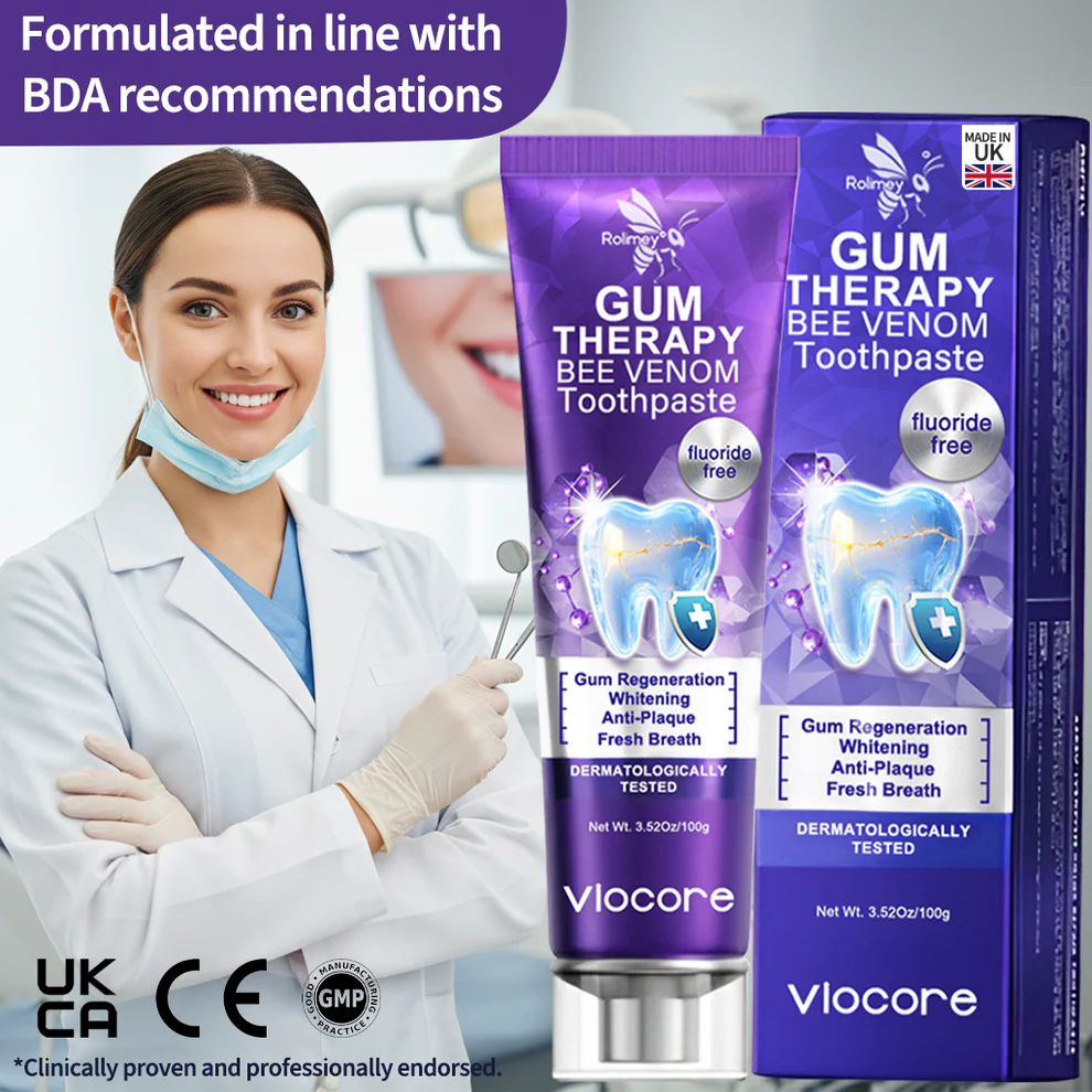 Rolimey® VioCore Bee Venom Dental Gum Therapy Toothpaste image Rolimey® VioCore Bee Venom Dental Gum Therapy Toothpaste